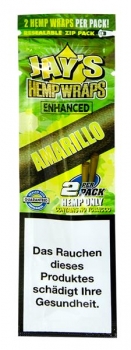 JAYS Terp Enhanced Hemp Wraps 50er Box AMARILLO